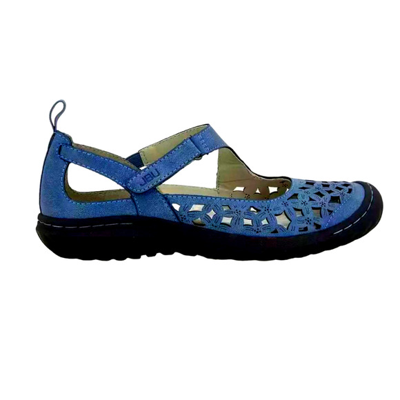 JBU Shoes - JBU by JAMBU Size 7.5 Blue Bellerose Mary Jane Sandal  NWOT #374